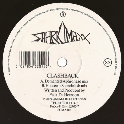 Sharkimaxx - Clashback (12")