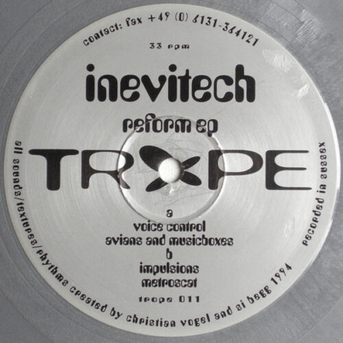 Inevitable Technology - Reform EP (12", EP, Met)