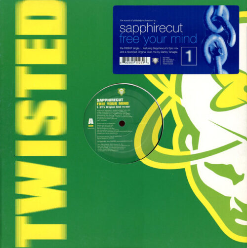 Sapphirecut - Free Your Mind (12", Single)