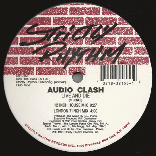 Audio Clash - Live And Die (12")