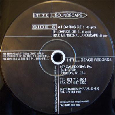 Soundscape (5) - Darkside (12")