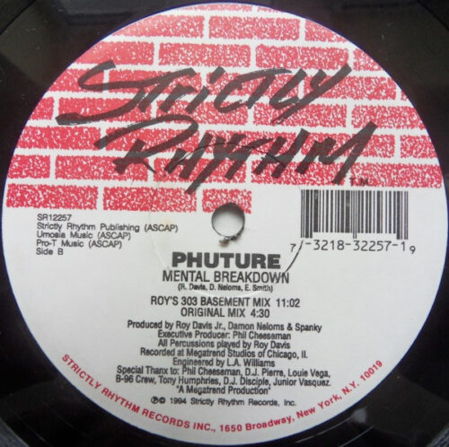 Phuture - Mental Breakdown (12")