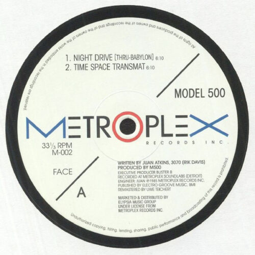 Model 500 - Night Drive [Thru-Babylon] (12", RE, RM)