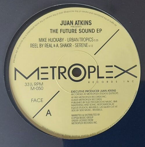 Various - Juan Atkins Presents The Future EP (12", RE)