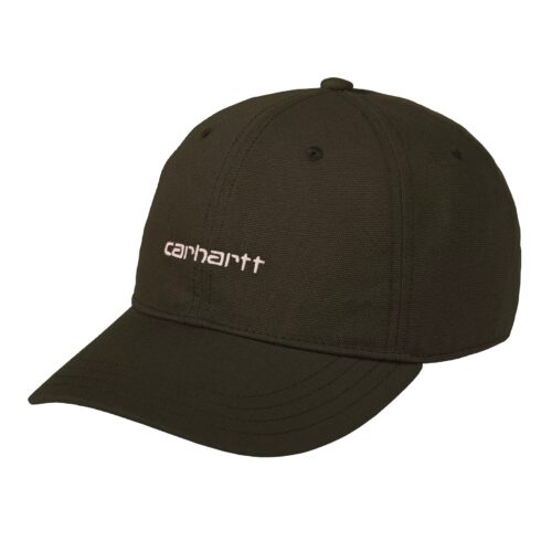 Carhartt WIP Canvas Script Cap Turtle / Air Pink