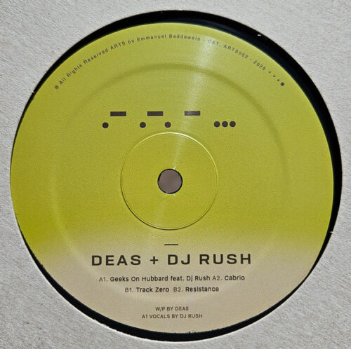 Deas + DJ Rush - Geeks On Hubbard EP (12", EP)