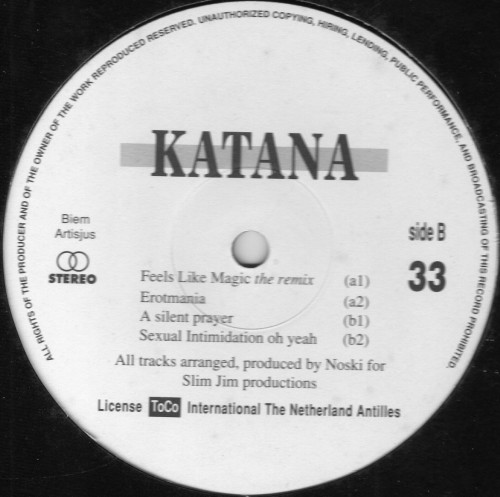 Katana - Feels Like Magic (12", Maxi)