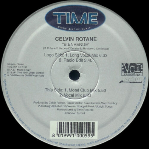 Celvin Rotane - Bienvenue (12")