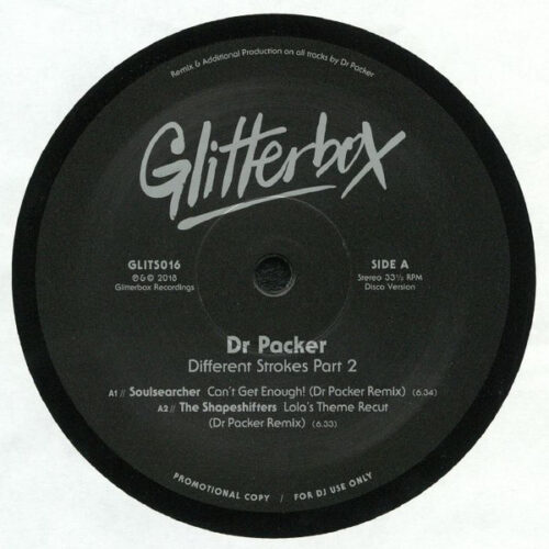 Dr Packer* - Different Strokes Part 2 (12", Promo)