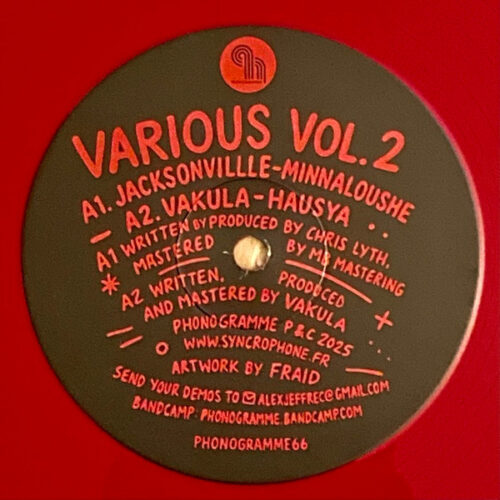 Various - Various Vol.2 (12", Red)