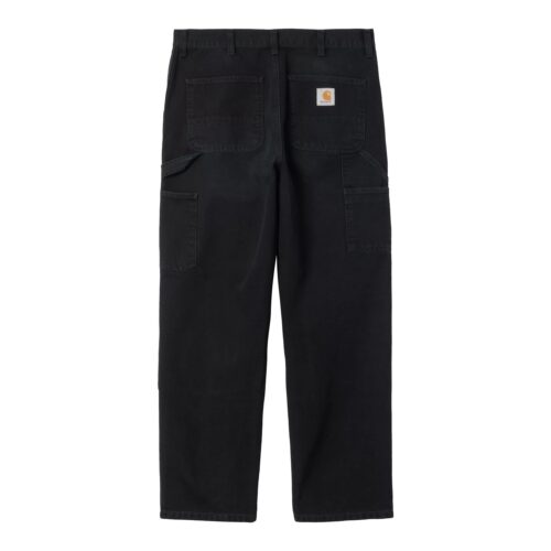 Carhartt WIP Double Knee Pant Black Stone Canvas