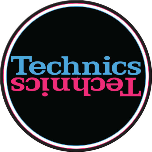 Technics Double Blue Slipmat (Paar)