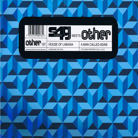 House Of Labasia / A Man Called Adam - Strictly 4 Groovers Meets Other (12", Blu)