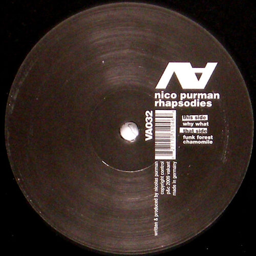 Nico Purman - Rhapsodies (12")