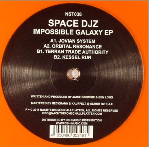 Space DJz - Impossible Galaxy EP (12", EP, Ora)