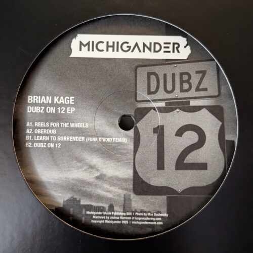 Brian Kage - Dubz On 12 EP (12")