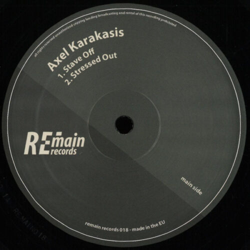 Axel Karakasis - Stave Off EP (12", EP)
