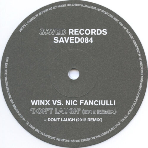 Winx* vs. Fanciulli* - Don't Laugh (2012 Remix) (12", S/Sided, Whi)