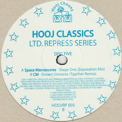 Various - Hooj Classics Ltd. Repress Series Disc Five (12", Ltd)