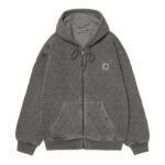 Carhartt WIP Hooded Vista Quilted Sweet Jacket Black 2 hoodedvistasweat 1