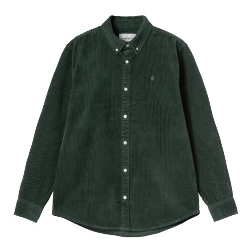 Carhartt WIP L/S Madison Cord Shirt Sycamore Tree