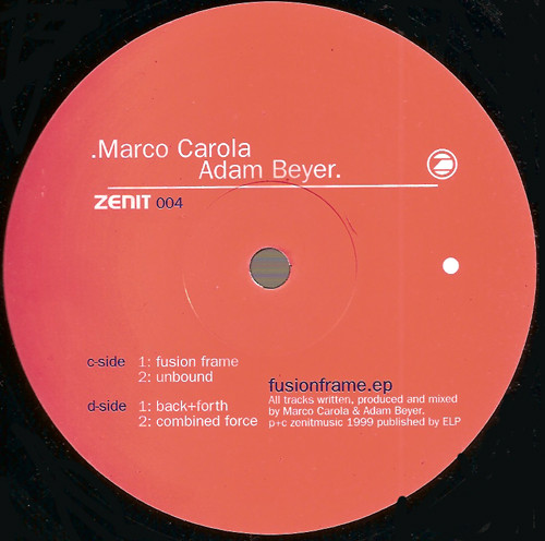 Fusionframe EP-2 Marco Carola & Adam Beyer-2