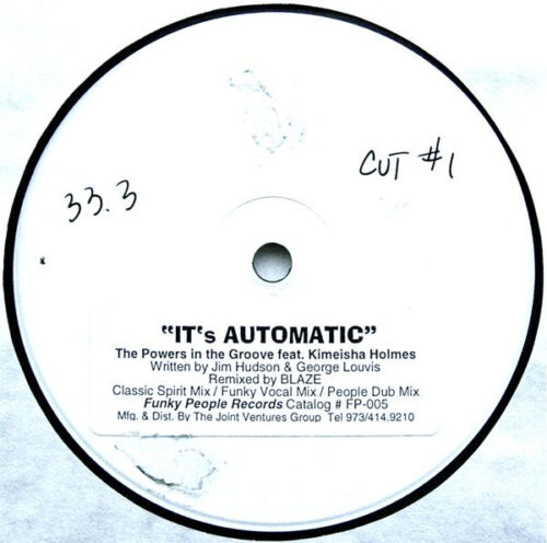 The Powers In The Groove* Feat. Kimeisha Holmes* - It's Automatic (12", W/Lbl, Sti)