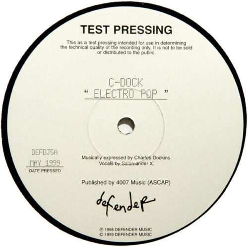 C-Dock / Baltimore Soul Tree - Electro Pop / Party People (12", TP)