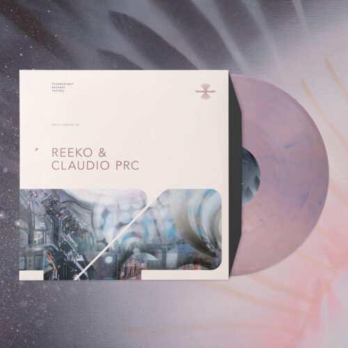 Reeko & Claudio Prc - Technokunst Split Series 02 (12", EP, Pink Mar, Ltd 200)
