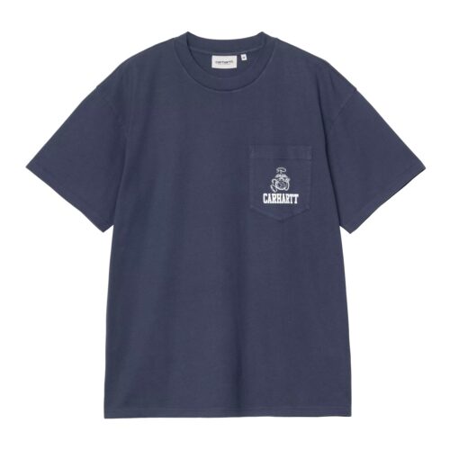 Carhartt WIP S/S Pond Corps Pocket T-Shirt Blue