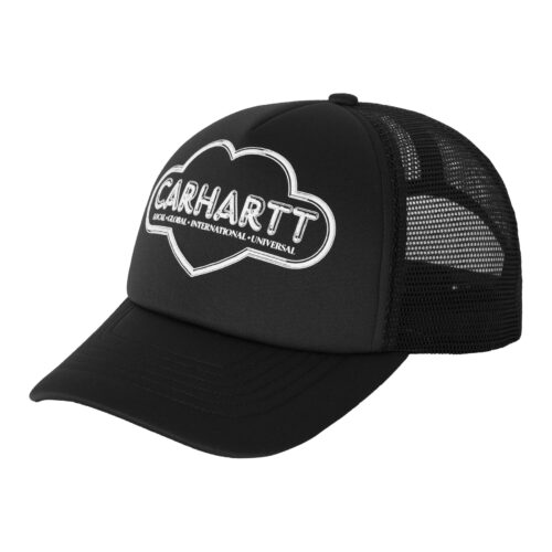 Carhartt WIP Cloud Heart Trucker Cap Black - One Size