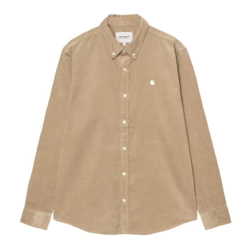 Carhartt WIP L/S Madison Fine Cord Shirt Iroko
