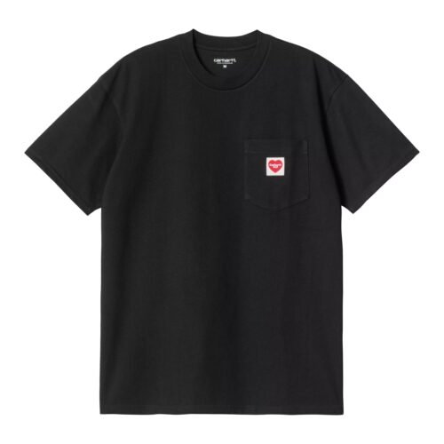 Carhartt WIP S/S Pocket Heart Tee Black