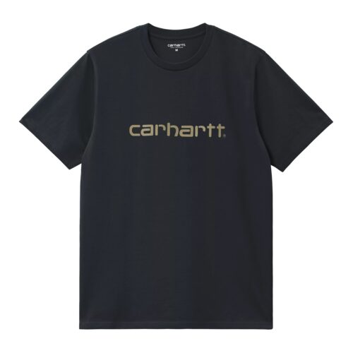 Carhartt WIP S/S Script T-Shirt Deep Night / Gentle Green