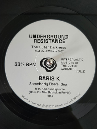 When There Is No Sun - Vol.2-3 Ricardo Villalobos / Underground Resistance / Baris K-3