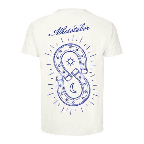 Alkotótábor 23. T-Shirt Double Luck Off White/Blue