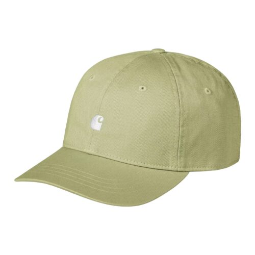 Carhartt WIP Madison Logo Cap Gentle Green / White