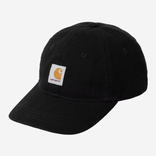 Carhartt WIP Shelby Canvas Cap Black Stone Washed