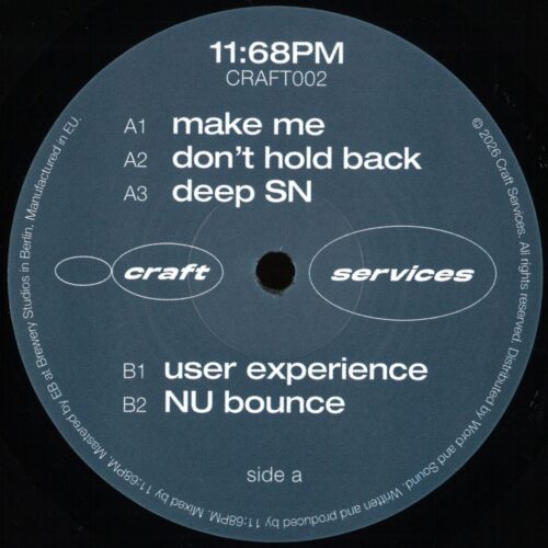 11:68PM - CRAFT SERVICES 002 (12", EP)